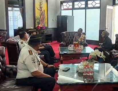 Ketua DPRD Kalteng Terima Kunjungan Silaturahmi Ditjenpas