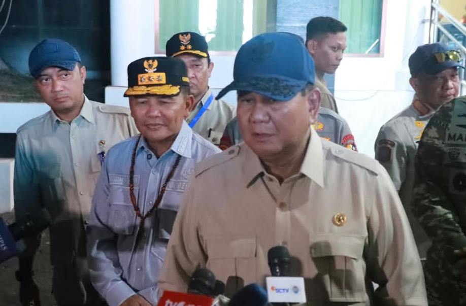 Presiden Prabowo Kunjungi Karhutla di Kalteng, Tekankan Perkuat Mitigasi
