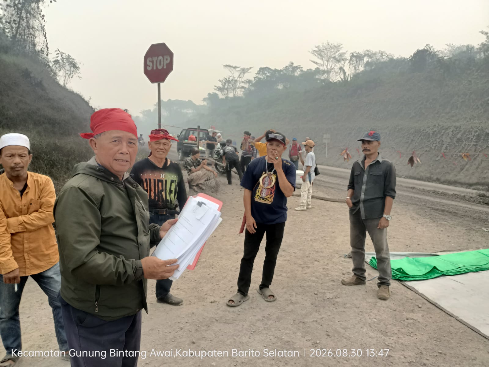 PT MUTU Laporkan Kantan Cs ke Polres Barsel Terkait Pemortalan Jalan Hauling
