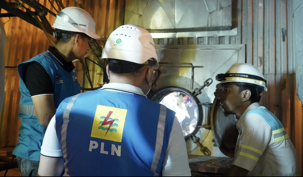Pastikan Pemulihan Sesuai Timeline, GM PLN Kalselteng Inspeksi PLTU TPI Unit 1 Tabalong