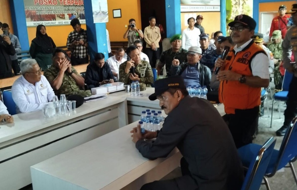 Dewan Apresiasi Upaya Gubernur Atasi Karhutla di Kobar
