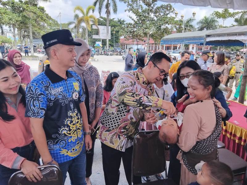 Pemkab Gumas Kick Off Intervensi Serentak Percepatan Penurunan Stunting