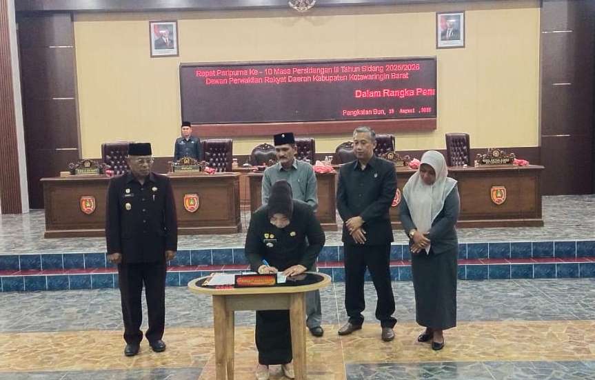 DPRD dan Pemkab Kobar Sepakati Perubahan KUA-PPAS APBD 2026
