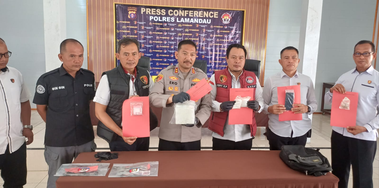Selama 8 Bulan, Polres Lamandau Sudah Gagalkan Peredaran 57 Kg Sabu