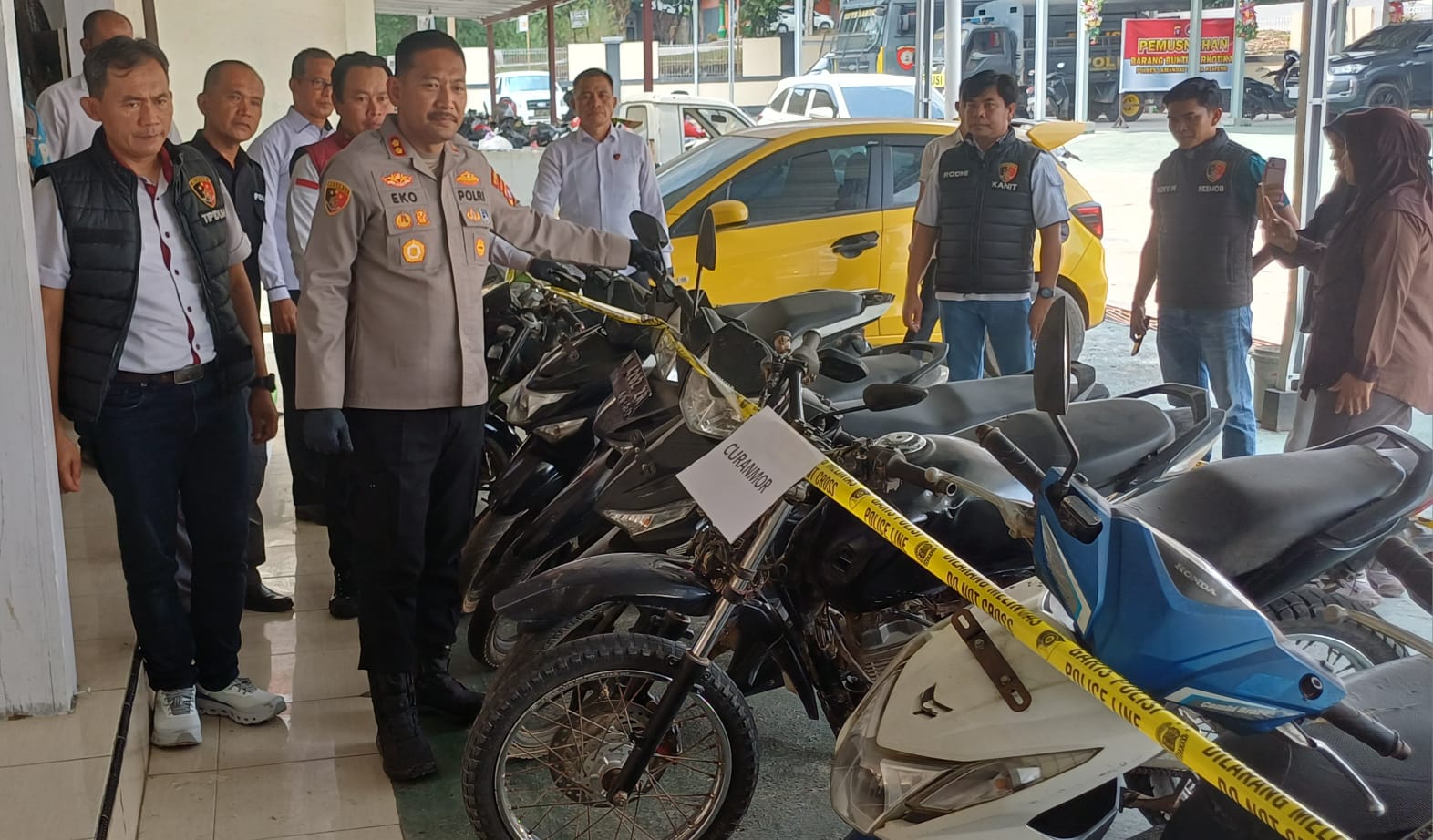 Polres Lamandau Ringkus Residivis Curanmor 10 TKP