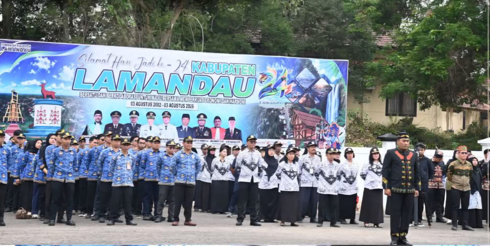 HUT ke-24 Lamandau,  Bupati Rizky Ajak Masyarakat Perkuat Kemandirian Daerah