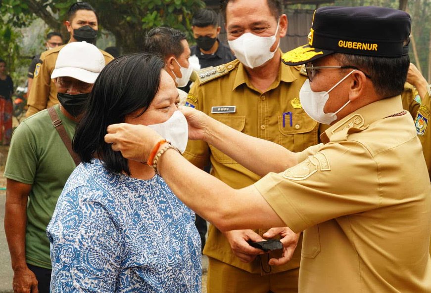 Pemprov Kalteng Bantu Warga Terdampak Karhutla