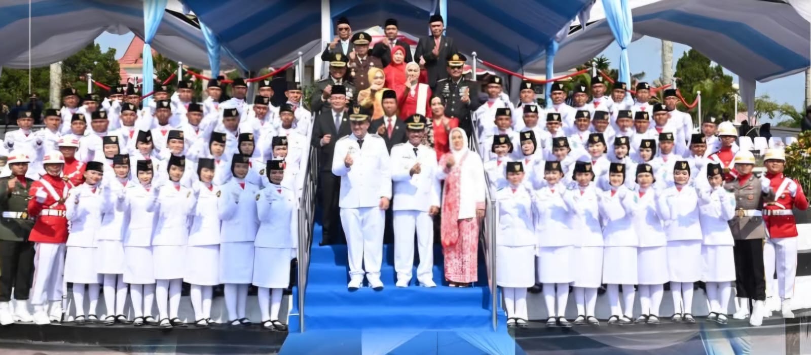 Pemkab Lamandau Gelar Upacara Peringatan HUT ke-81 Kemerdekaan RI
