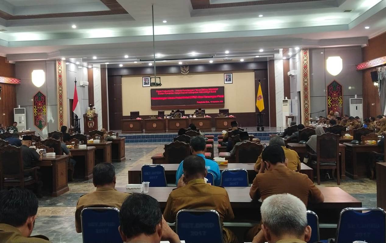 Ini Tanggapan Pemkab Kobar Terhadap Pemandangan Umum Fraksi