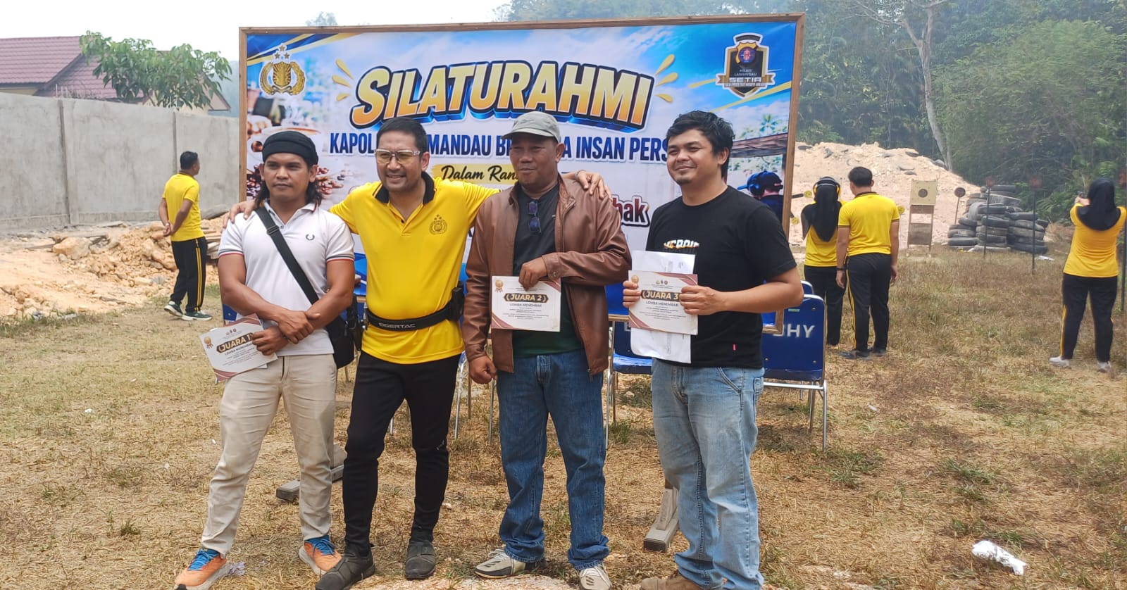 Perkuat Sinergi, Kapolres Lamandau Coffee Morning dengan Awak Media