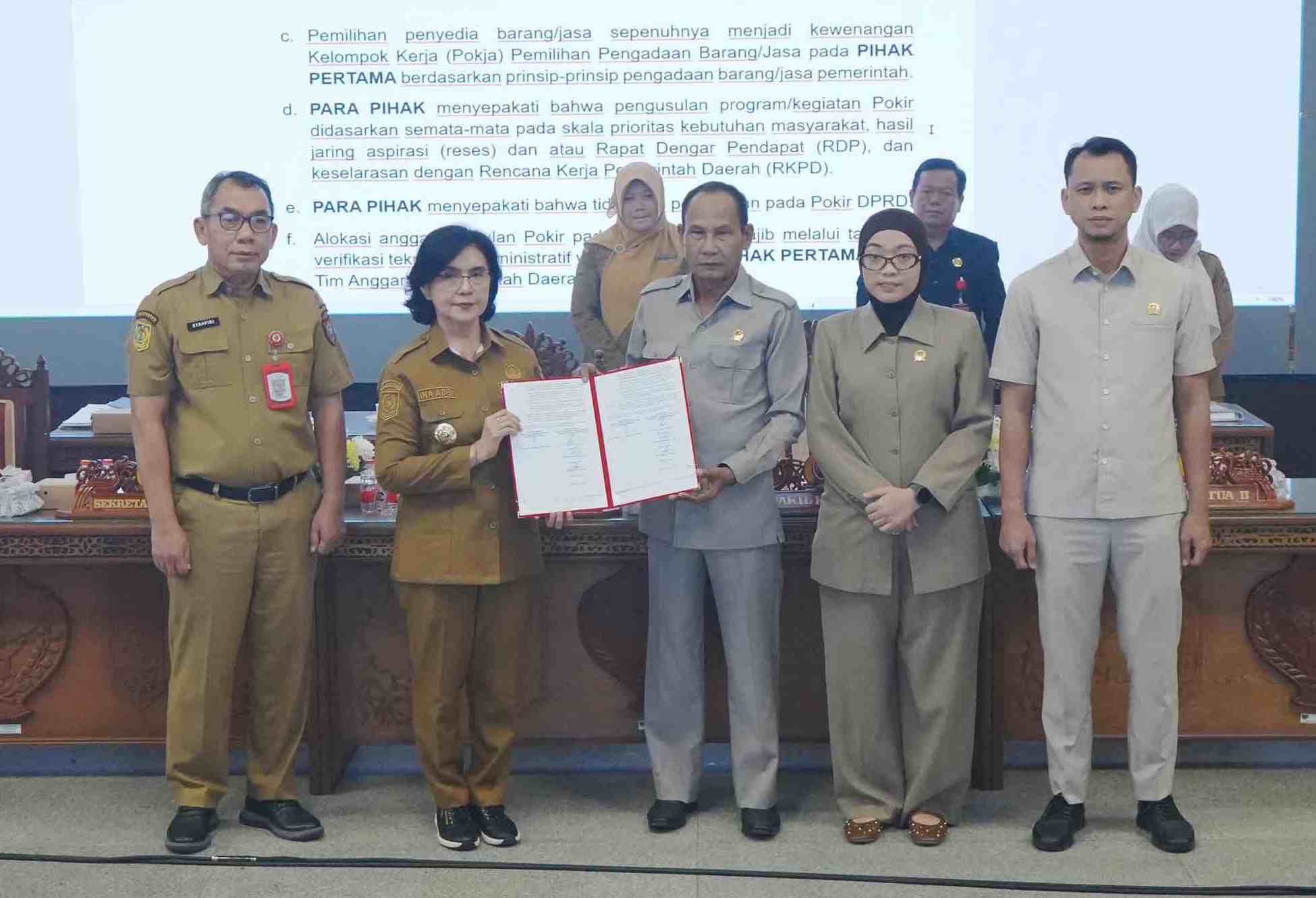 DPRD dan Pemprov Kalteng Sepakat Pokir untuk Akomodir Aspirasi Masyarakat