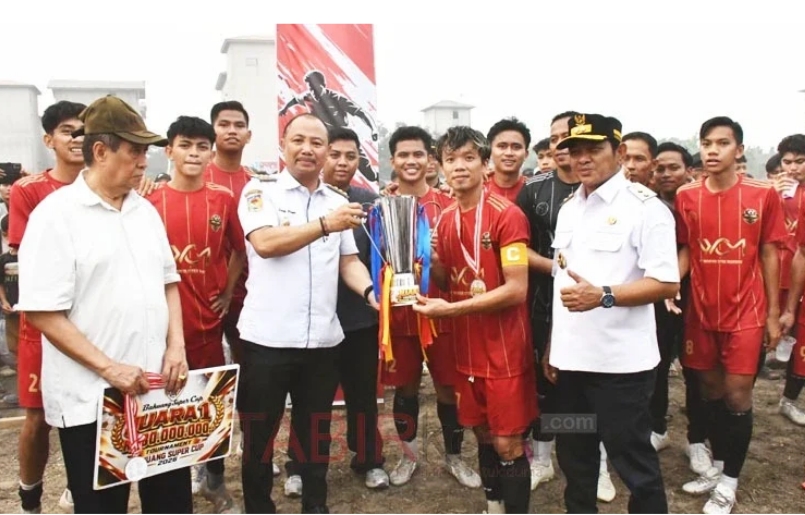 Bupati Barsel Dorong Bahuang Super Cup Jadi Agenda Tahunan, Bahuang FC Raih Juara