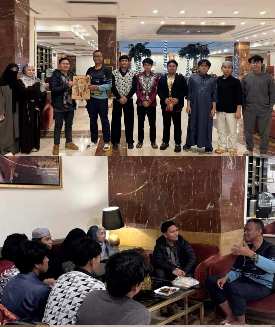 Kadis PMD Barsel Silaturahmi Dengan Mahasiswa Penerima Beasiswa di Al-Azhar Mesir