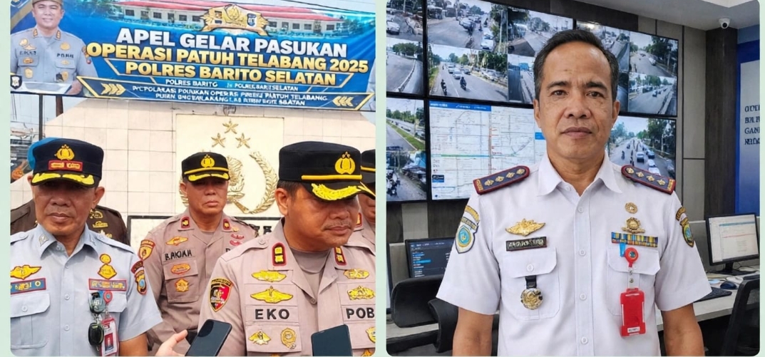 Kadishub Barsel Imbau Pengendara Lengkapi Surat Kendaraan saat Operasi Patuh Telabang 2026