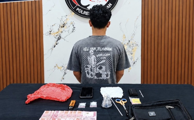 Pengedar Sabu Desa Hampalit Diciduk Polisi