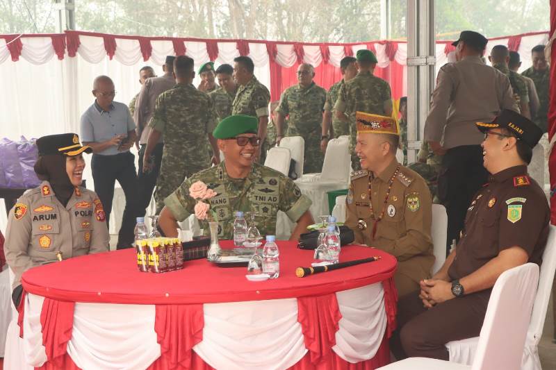 Bupati Gumas Harapkan HUT TNI ke-81 Perkuat Sinergitas