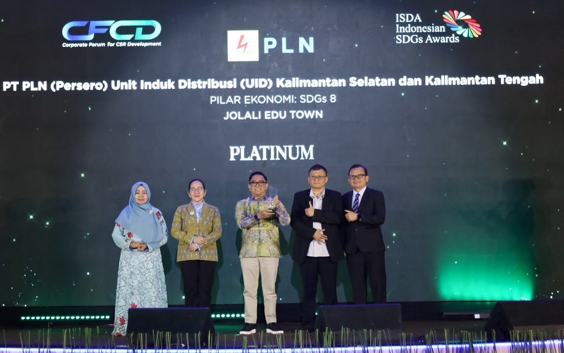Jolali Edu Town PLN Kalselteng Raih Platinum di ICA dan ISDA 2026