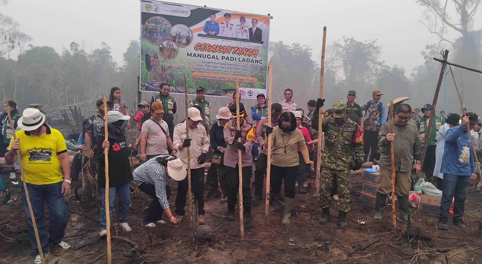 Wabup Gumas Sebut Tradisi Manugal Cerminkan Kearifan Lokal