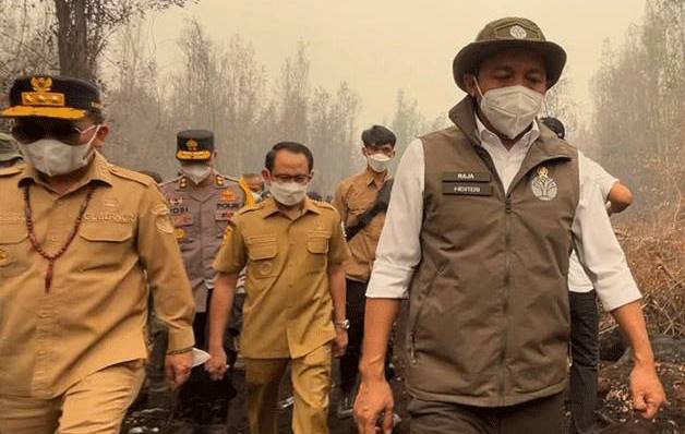 Menhut RI Tinjau Kawasan Satwa Liar Dilindungi di Kalteng
