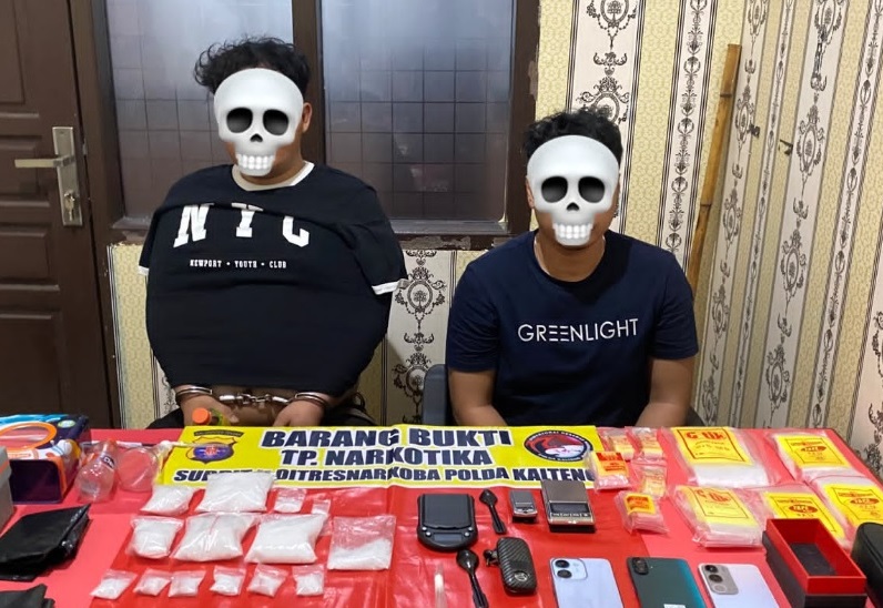 Dua Pengedar Sabu Palangka Raya Diringkus Polisi